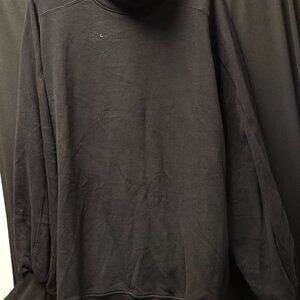 Black oversized turtleneck sweatshirt LIT sz Med